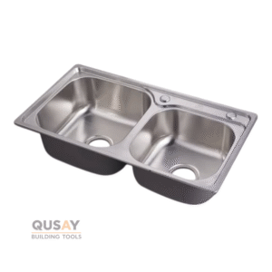 مجلى حوضين 78*42