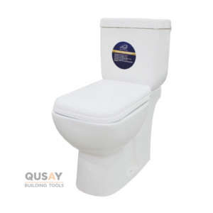 مرحاض فرنجي قطعتين مربع بيج 2023