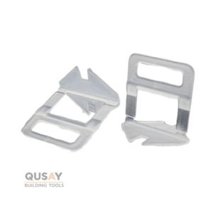 مصلب بلاط هندسي شفاف ثقيل 1 ملم 100 حبة