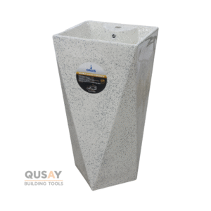 مغسلة برميل ابيض 7176-8