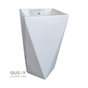 مغسلة برميل ابيض 6211