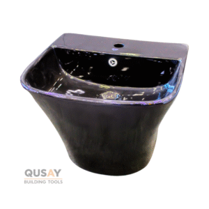 مغسلة قطعة واحدة اسود 0000